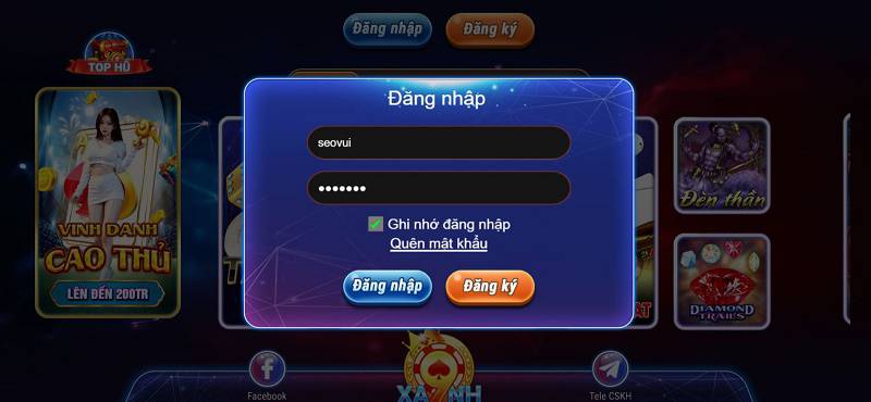 Quy trình lấy thông tin khuyến mãi từ trang web Vn123 Games - Vn123