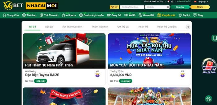 Khuyến mãi đặc biệt hàng ngày của Hi888 - Hi888